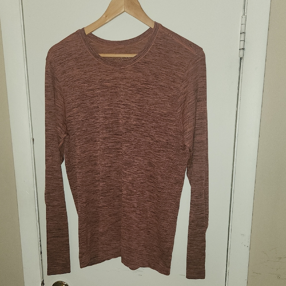 Lululemon Mens Metal Vent Breathe Long Sleeve Shirt Size MEDIUM